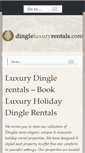 Mobile Screenshot of dingleluxuryrentals.com